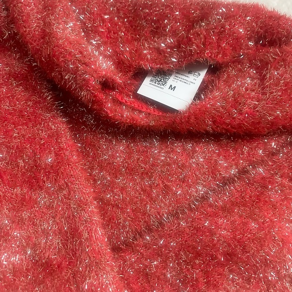 Occassion on Metallic Knit Sweater Size M - Picture 9 of 10